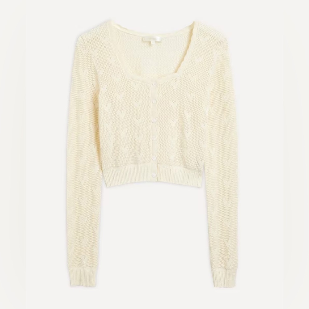 LoveShackFancy Women’s Venice Top Cardigan
